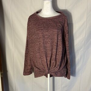Suzanne Betro Tie Up Top Size 2X